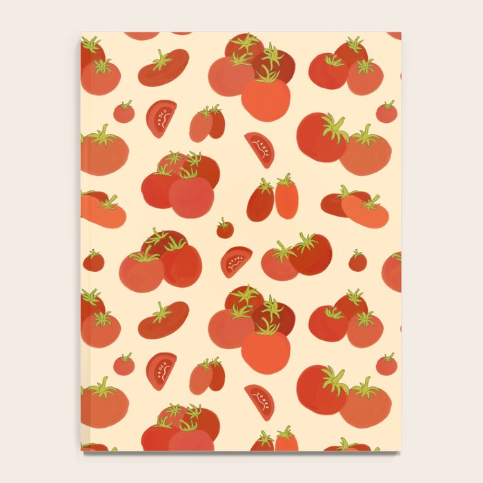 Hand Drawn Italian Roman Pomodori Tomato Classic Mediterranean Art Notebook Gallery Image 4