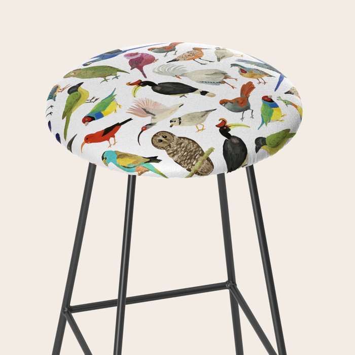 Endangered Birds Around the World Stool Gallery Image 2