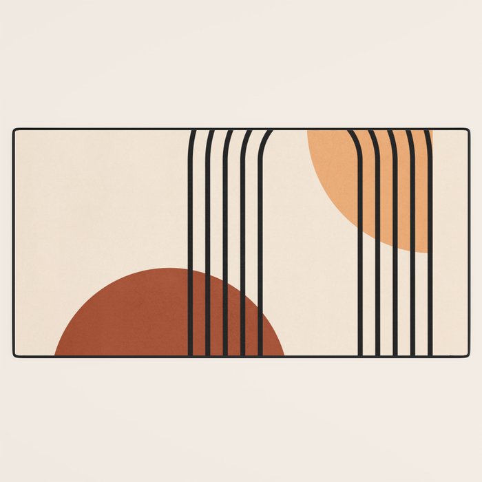 geometric abstract 59 Desk Mat Gallery Image 3