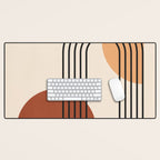 geometric abstract 59 Desk Mat Gallery Image 1