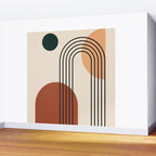 geometric abstract 59 Wall Mural Gallery Image 2