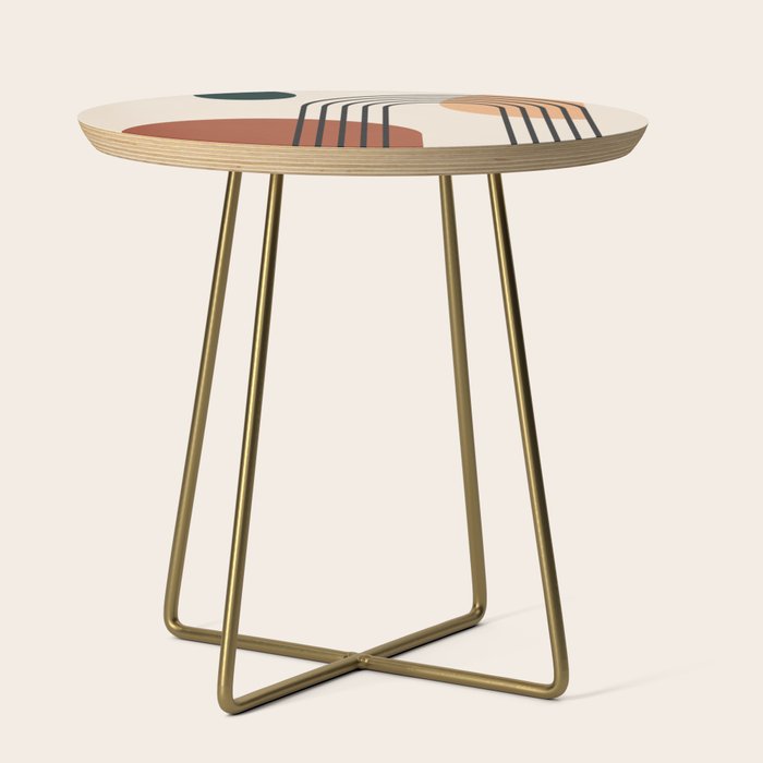 geometric abstract 59 Side Table Gallery Image 1