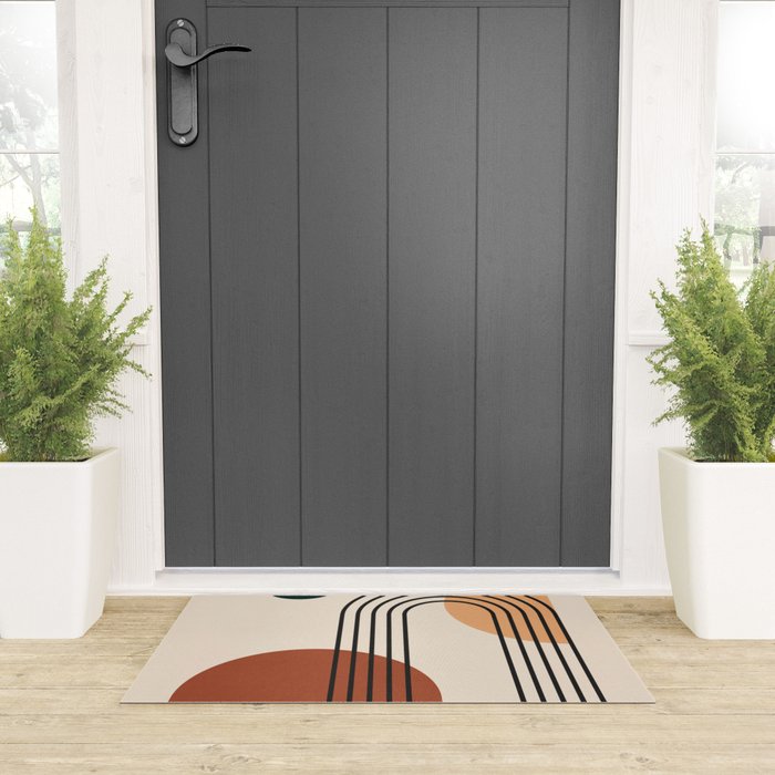 geometric abstract 59 Welcome Mat Gallery Image 3