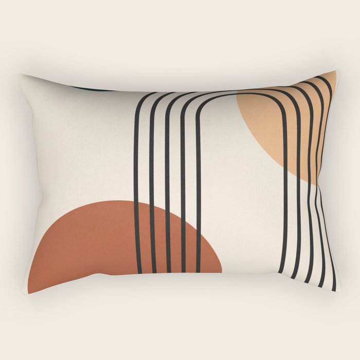 geometric abstract 59 Rectangular Pillow Gallery Image 2