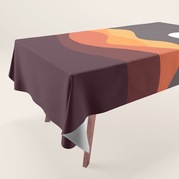 Geometric Landscape 20 Tablecloth Gallery Image 1