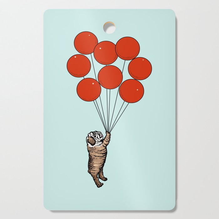 I Believe I Can Fly English Bulldog Cutting Board Gallery Image 1