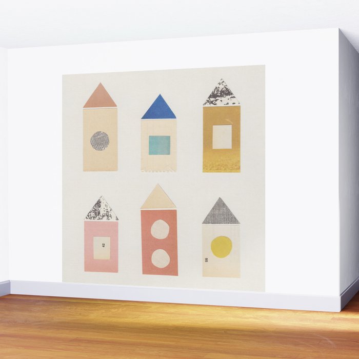 Paper City #1 Wall Mural Gallery Image 2