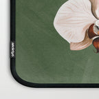 White Orchid Floral Art 4  Laptop Sleeve Gallery Image 3