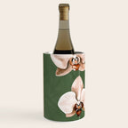 White Orchid Floral Art 4  Wine Chiller Gallery Image 2