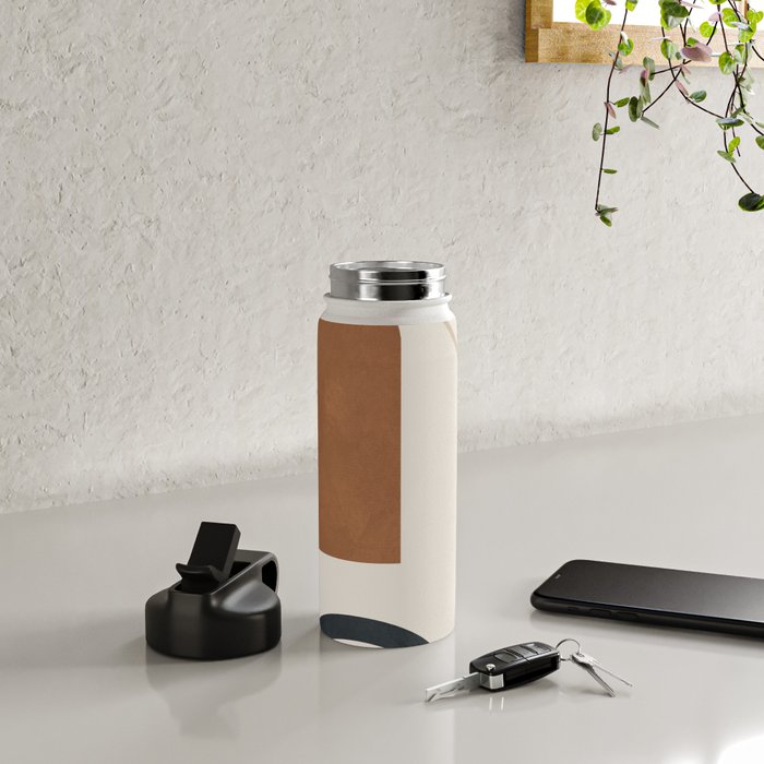 Geometric Modern Art 32 Water Bottle Gallery Image 4