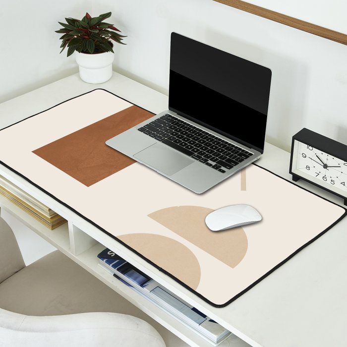 Geometric Modern Art 32 Desk Mat Gallery Image 2