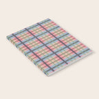 Pastel Tartan Delight Notebook Gallery Image 2