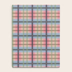 Pastel Tartan Delight Notebook Gallery Image 4