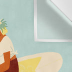 Aloha girl Wall Tapestry Gallery Image 3