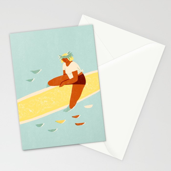 Aloha girl Stationery Card Gallery Image 2