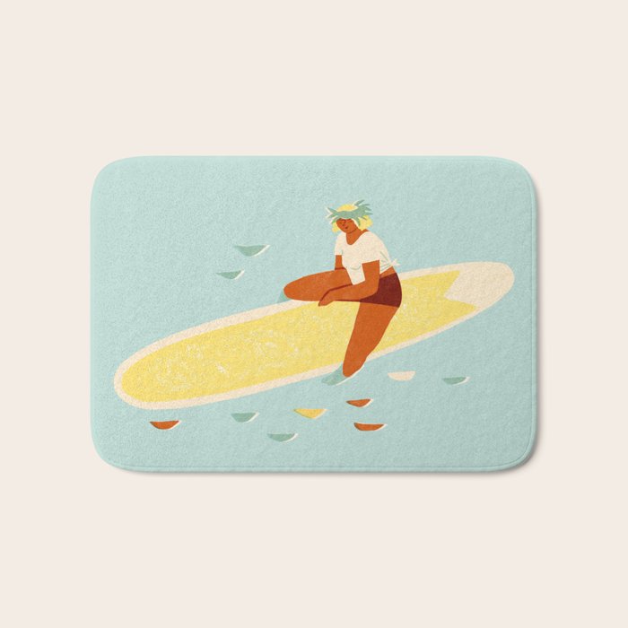 Aloha girl Bath Mat Gallery Image 1