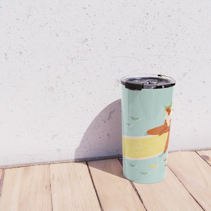 Aloha girl Travel Mug Gallery Image 4