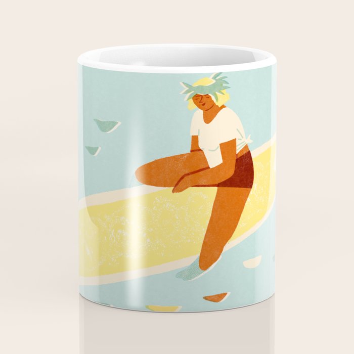 Aloha girl Coffee Mug Gallery Image 4