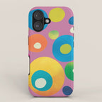 Mid-Century Abstract Balance 15 iPhone Case Gallery Image 1