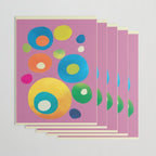 Mid-Century Abstract Balance 15 Wrapping Paper Gallery Image 3