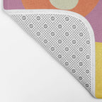 Mid-Century Abstract Balance 15 Bath Mat Gallery Image 2