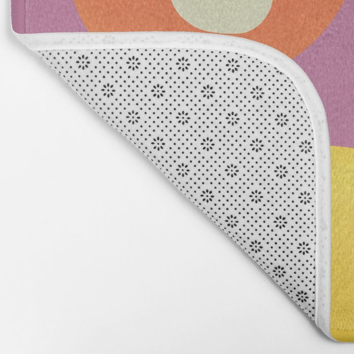 Mid-Century Abstract Balance 15 Bath Mat Gallery Image 2