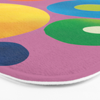 Mid-Century Abstract Balance 15 Bath Mat Gallery Image 3