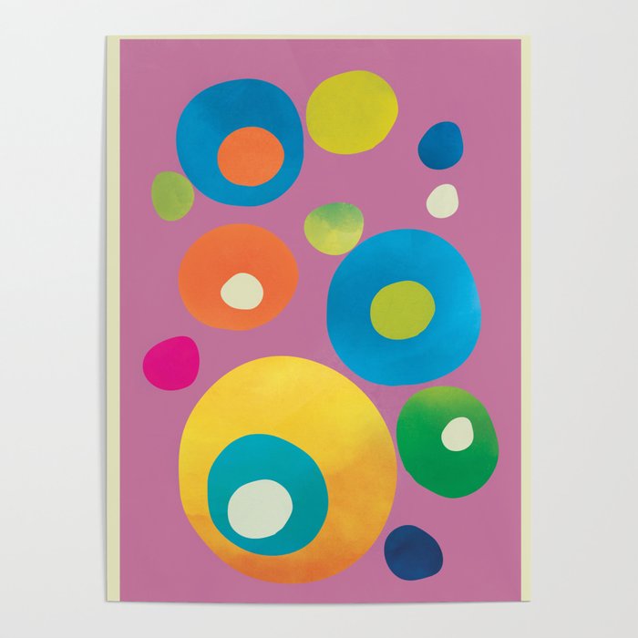 Mid-Century Abstract Balance 15 Poster Gallery Image 1