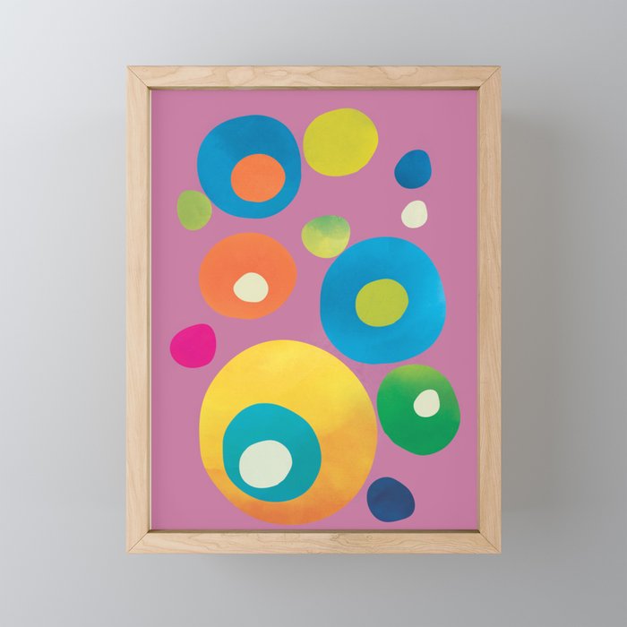 Mid-Century Abstract Balance 15 Mini Art Print Gallery Image 1