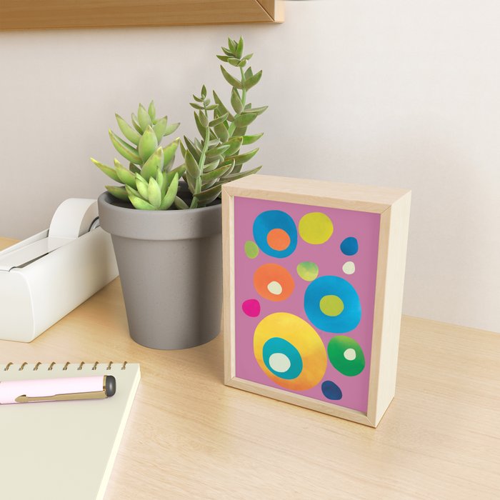 Mid-Century Abstract Balance 15 Mini Art Print Gallery Image 2