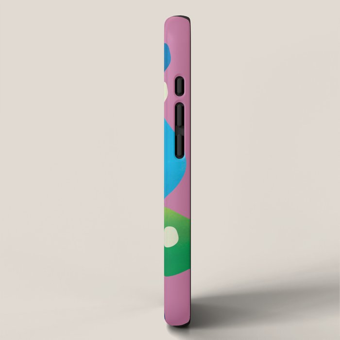 Mid-Century Abstract Balance 15 iPhone Case Gallery Image 2