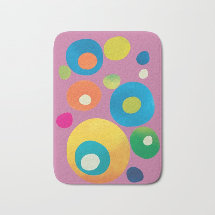 Mid-Century Abstract Balance 15 Bath Mat Gallery Image 1