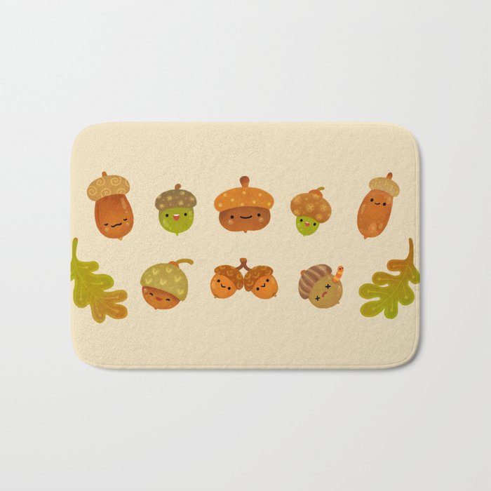 Acorns Bath Mat Gallery Image 1