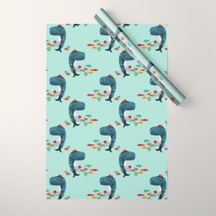 My Pet Fish Wrapping Paper Gallery Image 1