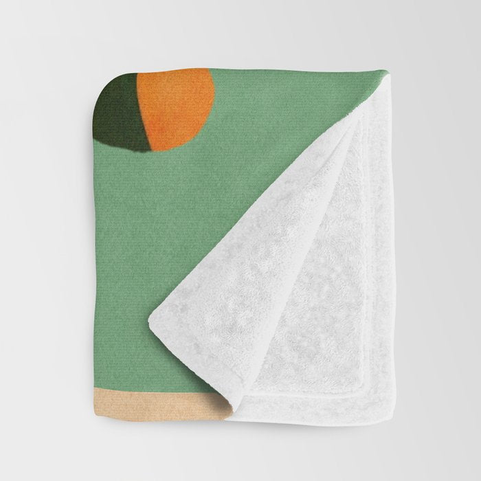 Cactus & Birds 3 Throw Blanket Gallery Image 3