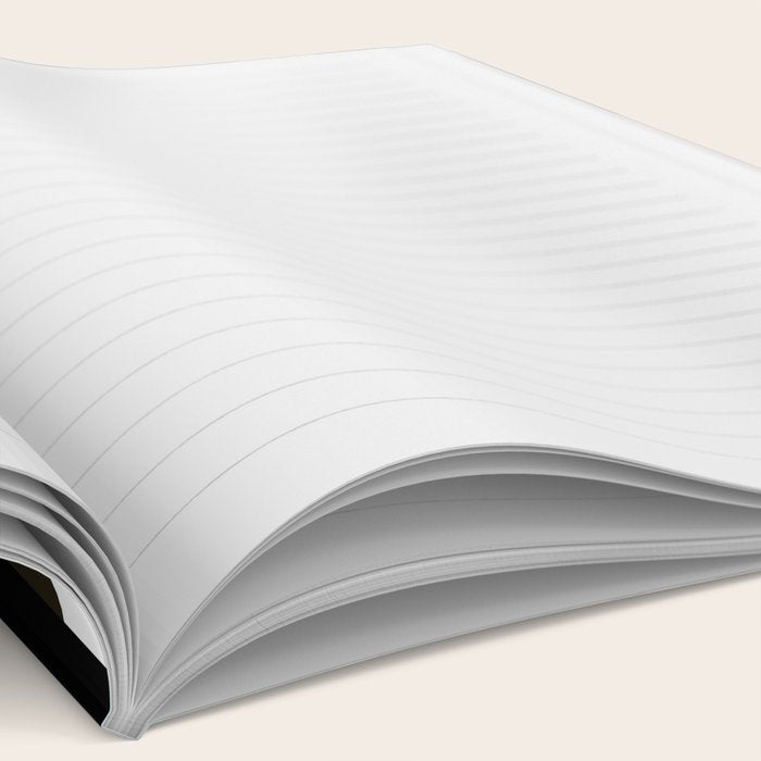 mid century stripes geometry retro Notebook Gallery Image 2