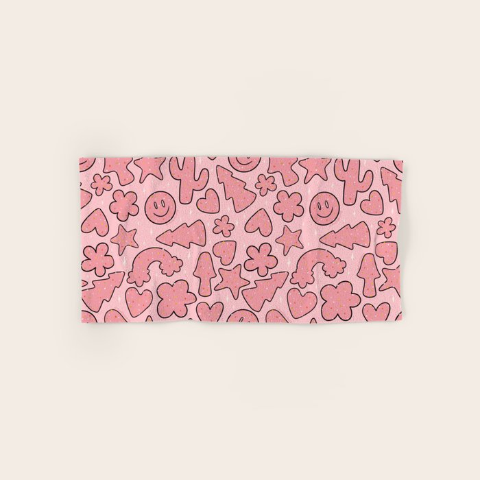 Sprinkle Cookies Print Bath Towel Gallery Image 1