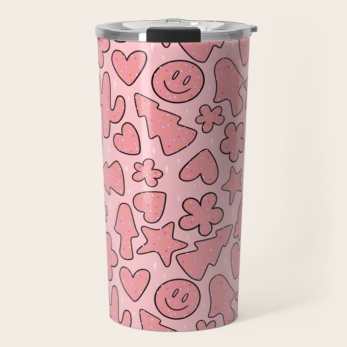 Sprinkle Cookies Print Travel Mug Gallery Image 1