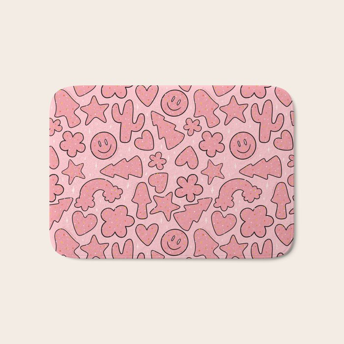 Sprinkle Cookies Print Bath Mat Gallery Image 1
