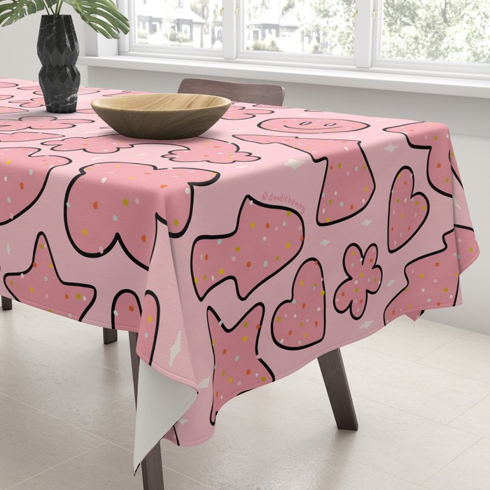 Sprinkle Cookies Print Tablecloth Gallery Image 3