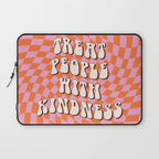 Treat People with Kindness Laptop Sleeve Gallery Image 1