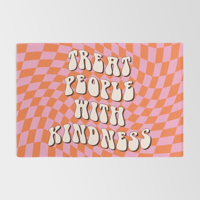 Treat People with Kindness Rug Gallery Image 2