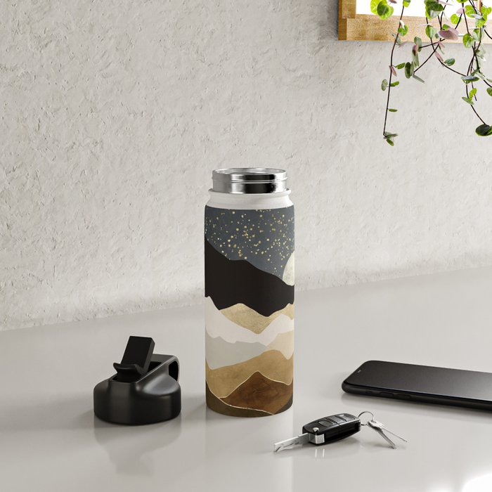 Golden Stars Water Bottle Gallery Image 4