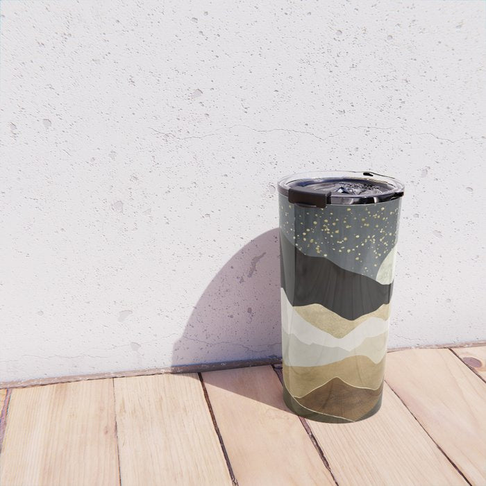Golden Stars Travel Mug Gallery Image 4