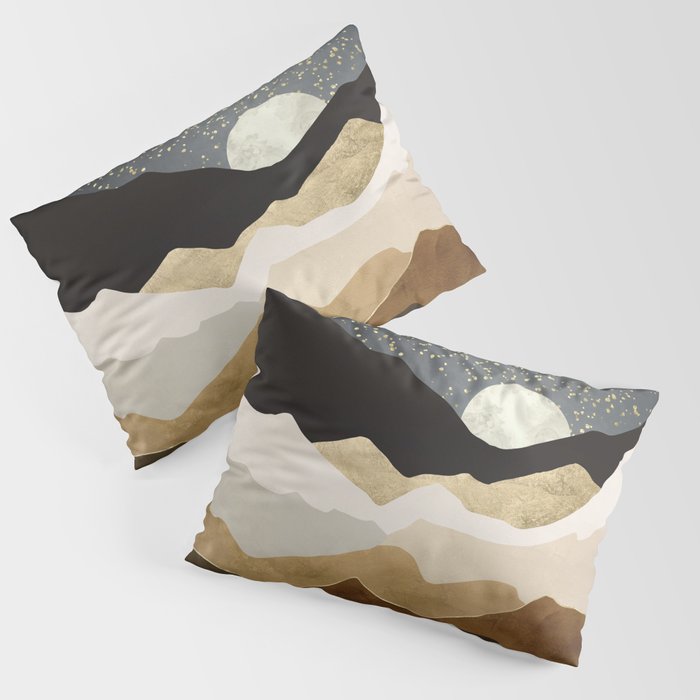 Golden Stars Pillow Sham Gallery Image 3