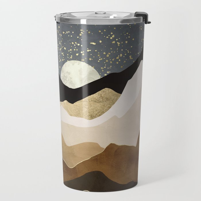 Golden Stars Travel Mug Gallery Image 2