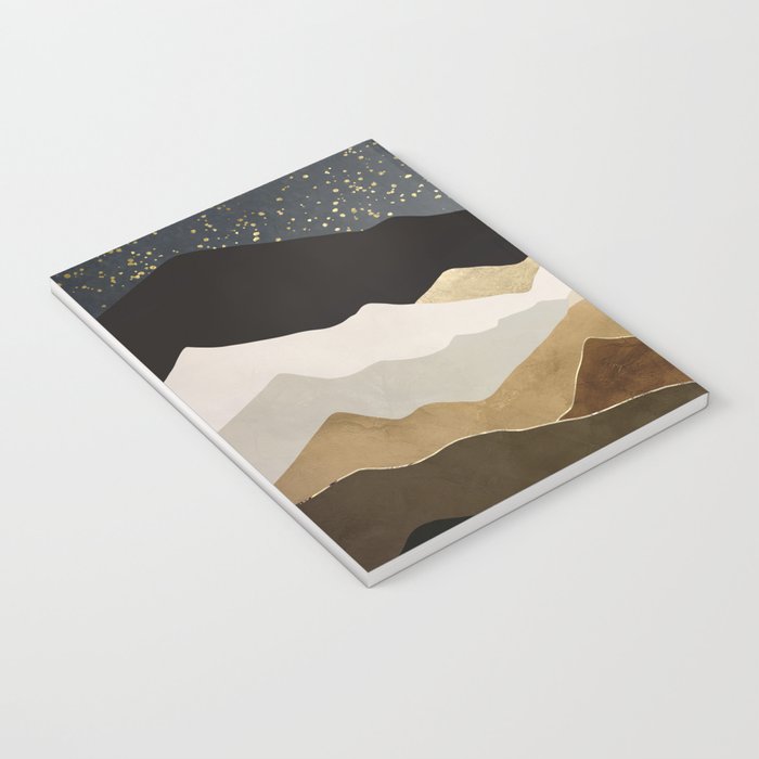 Golden Stars Notebook Gallery Image 3