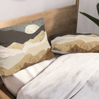 Golden Stars Pillow Sham Gallery Image 2