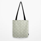 Fish Pattern in Sage Tote Bag Gallery Image 2