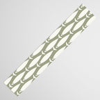 Fish Pattern in Sage Table Runner Gallery Image 3